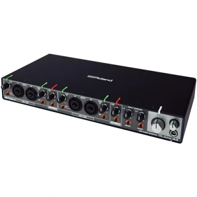 Image de interface audio USB RUBIX44 Roland, haute résolution 4 entrées + sorties pour Mac, PC et iPad