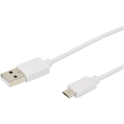 Image de Erard Micro usb m / 2.4a 1m blanc 722406