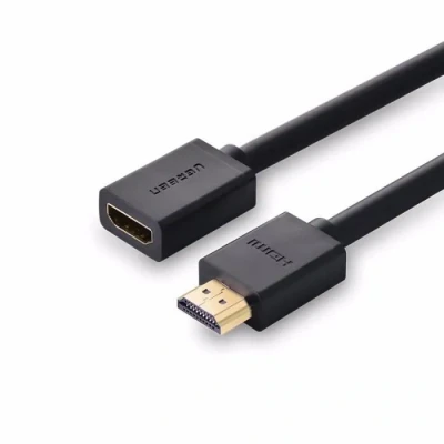 Image de Câble HDMI Ugreen 10140 0,5m Compatibilité 3D 10,2 Gbit/s Noir