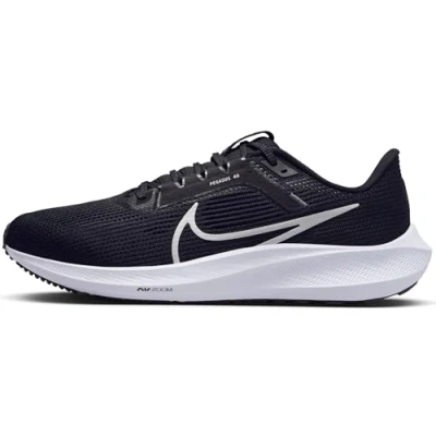 Image de Nike Performance AIR ZOOM Pegasus 40 Chaussures de running neutres, Homme, Taille: 45.5, Black/white/iron grey Matière synthétique / textile