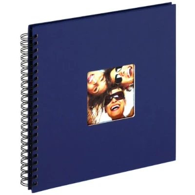Image de walther design album photo bleu 30 x cm spirale avec découpe de couverture, Fun SA 110 L