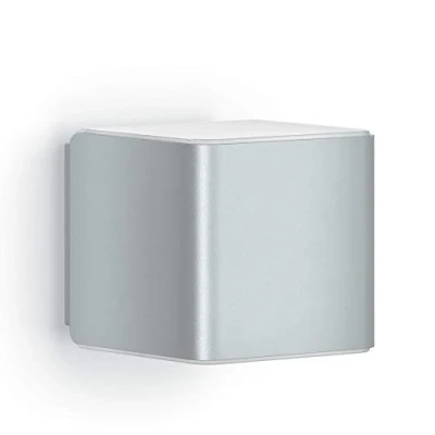 Image de Steinel Applique murale L 840 SC, éclairage extérieur à LED, détecteur de mouvement 160, connectable, peut être utilisée via app, argent
