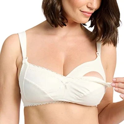 Image de Sans Complexe, Soutien Gorge de Maternité, pour Femmes, Modèle New Calin, Écru (Ivoire Gca), 95D