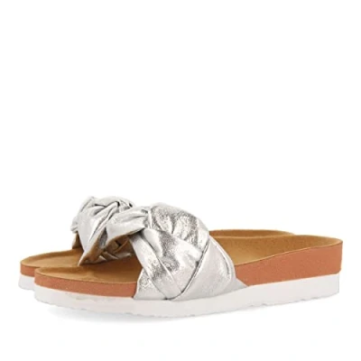 Image de GIOSEPPO Femme Yoder Tongues, Argent métallique, 38 EU