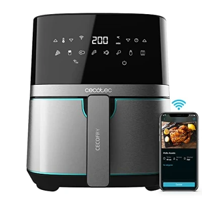Image de Friteuse sans huile Cecotec Cecofry Full InoxBlack 5500 5,5 L 1700 W Température variable