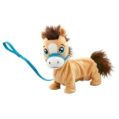 Image de Jouets interactifs GOLIATH Pumpkin The Shetland Pony Poney interactif avec laisse! Dès 3 ans