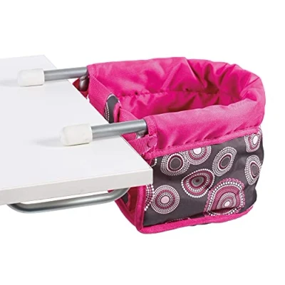 Image de Bayer Chic 2000 735 87 Poupée Siège de Table Rose Vif Perles