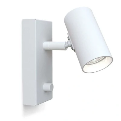 Image de Belid Applique murale Tyson Ø5,5 cm Structure blanche