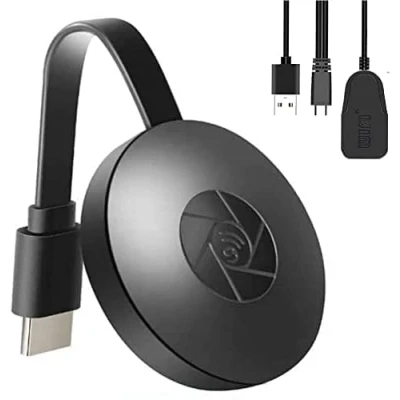 Image de Dongle d&#039;affichage WiFi, Adaptateur HDMI sans Fil, bâtons de Streaming multimédia TV Screen Share Display Récepteur pour DLNA/Airplay/Fürgoogle Chromecast/Android/iOS/Windows/Mac OS/Moniteur