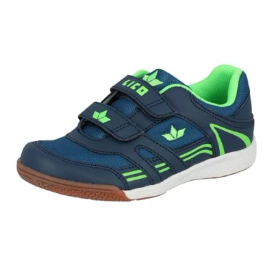 Image de Lico Active Indoor V Chaussure de Terrain intrieur, Marine Citron, 28 EU