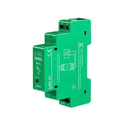 Image de Supla Zamel Compteur d&#039;impulsion WIFI I Format Rail DIN gamme Montage Facil Mesures Précises Surveillance de l&#039;utilisation l&#039;énergie