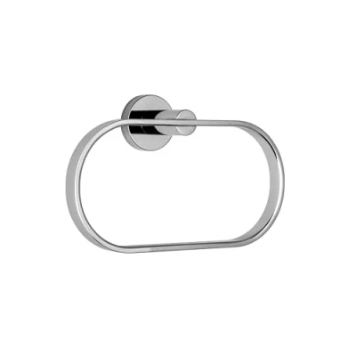 Image de Croydex Flexi Fix Metra Anneau Porte Serviettes, Chrome