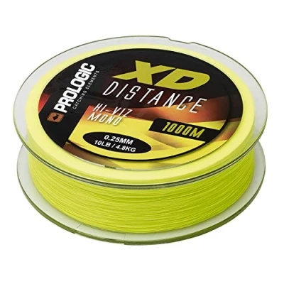 Image de Prologic Xd Distance Mono 0.33/7.40kg 1000m Hi Viz Yellow Nylon pêche