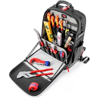 Image de KNIPEX 00 21 50 S Sac à dos Modular X18 Plomberie 17 outils