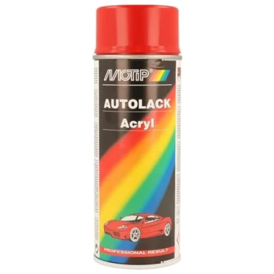 Image de MOTIP 41750 Peinture combinée pour voitures 400ml aérosol Rouge Kompakt red metallic 400 ml