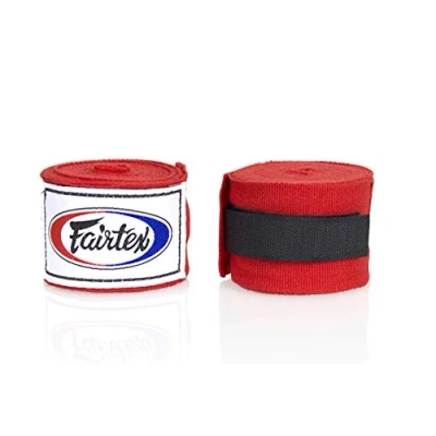 Image de Fairtex HW2 Bandages pour Les Mains en Coton élastique, 120&#039; et 180&quot; sur Toute la Longueur, Plusieurs Couleurs