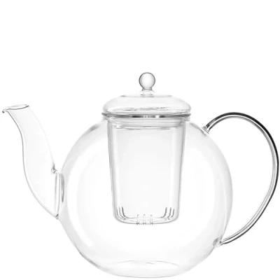 Image de Leonardo Armonia Unique Théière 1200 ML Transparent bouilloires (Single Théière, ML, Transparent, Verre, 192 mm, 175 mm)