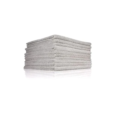 Image de The Rag Company Edgeless 300 Serviettes en microfibre, parfaites pour enlever les vernis, mastics et le vernis; idéales nettoyage intérieur travaux sales; g/m², 40,6 x