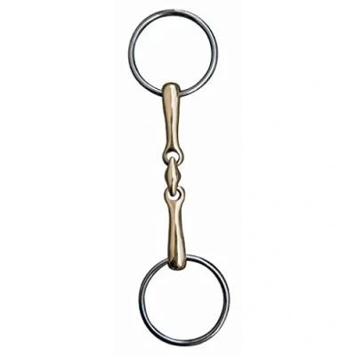 Image de HKM Mors de Filet Caoutchouc 14,5