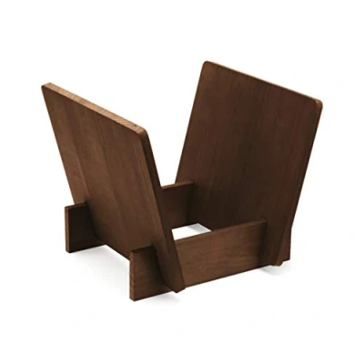 Image de Dynavox ST40 Support Disque 33 T, en Bois de pin pour Environ 40 vinyles, Coloris Brun foncé 207698 29 x 28,5 24,5 cm