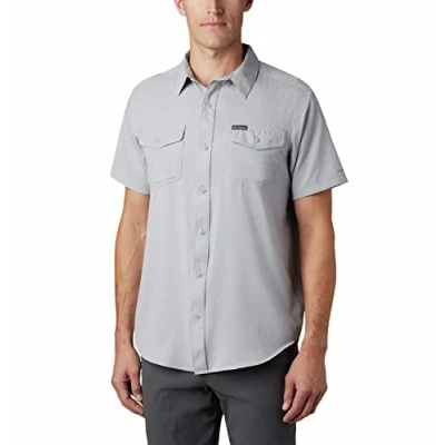 Image de Columbia Utilizer II Solid, Chemise à Manches Courtes Unie pour Hommes