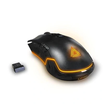 Image de LEXIP Nom : Souris sans fil Gamer AR18 RGB (Noir) Neuf