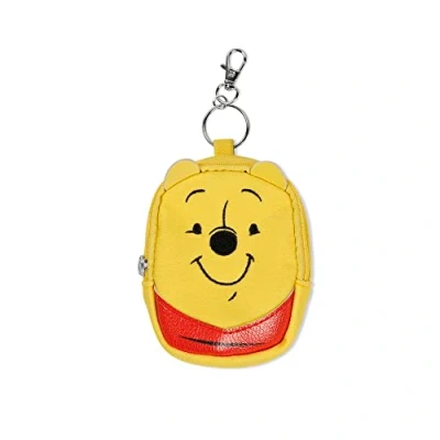 Image de DISNEY Winnie l&#039;ourson Porte clés Mini sac à dos jaune et Rouge, noir, Taille unique, Moderne