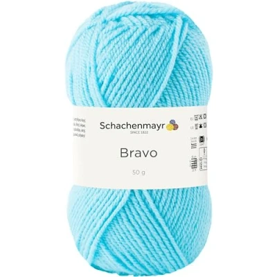 Image de Schachenmayr Bravo, 50G türkis Fils À Tricoter