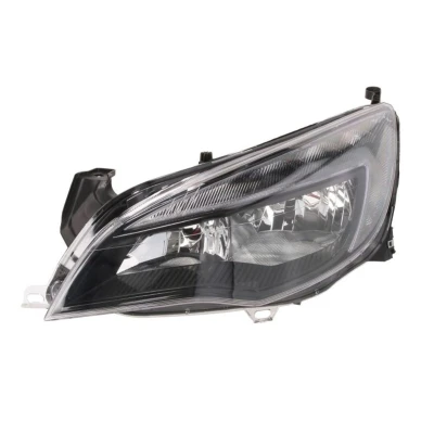 Image de TYC 20 15602 06 2 Phares gauche H7/H7, LED noir avec feu de circulation diurne pour à droite LED, moteur électrique
