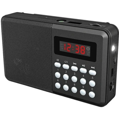Image de Radio de poche FM rechargeable bluetooth/MP3/USB/MicroSD TAR 702.bt