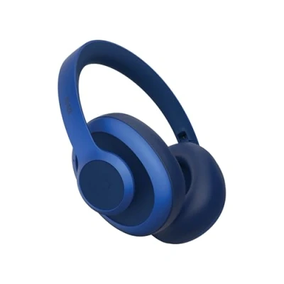 Image de Fresh &#039;n Rebel Clam Blaze Casque Bluetooth Supra Auriculaire avec 80h d&#039;autonomie, Microphone ENC, Réduction du Bruit Vent, sans Fil, Charge Rapide, Multipoint (Bleu)