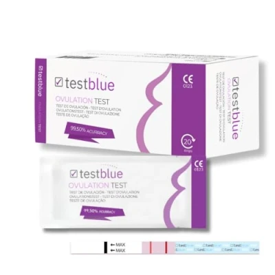 Image de Test d&#039;ovulation ultrasensible Pack de 20 et fertilité détecte vos jours les plus fertiles rapide facile à utiliser avec des résultats précis