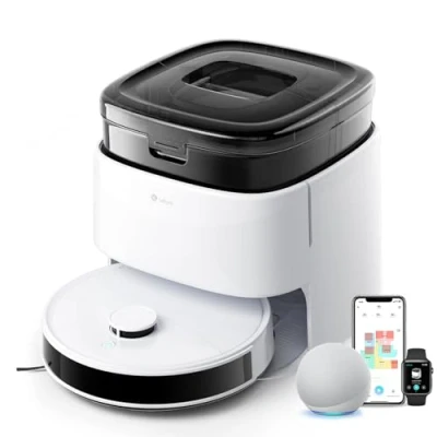 Image de Lefant M3 Robot Aspirateur Laveur 12 000 Pa, Station Multifonctionnelle, Double Serpillière Rotative 200 TR/Min, Navigation dToF, Évitement d&#039;obstacles PSD, 220min, 30 réglages de Niveau d&#039;eau