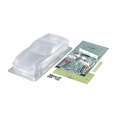 Image de TAMIYA 51672 Lotus Europa M C RS225 mm Kit Voiture télécommandée, carrosserie de Rechange, radiocommandé, modélisme, Multicolore, Medium