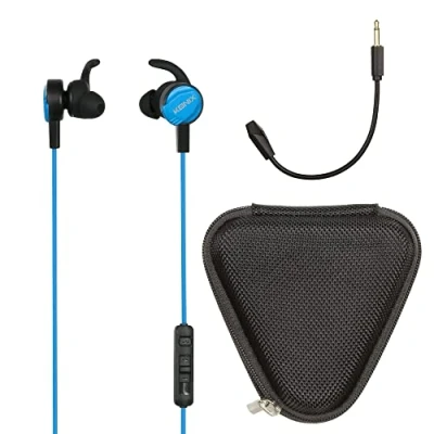 Image de Casque Konix PS i450 Earbud pour PS4 Écouteurs intra auriculaires confortables avec micro et contrôle du volume