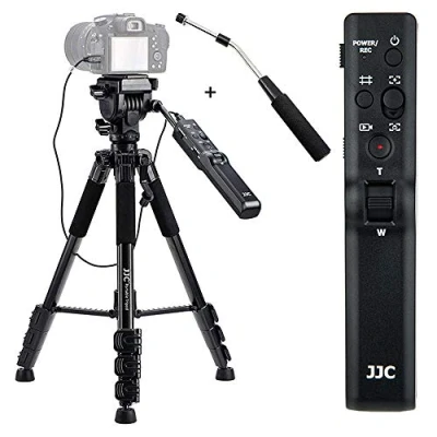 Image de JJC Trépied Compact pour télécommande VCT VPR1 Sony Alpha A9 A7R IV A7 III A7S II A6000 A6600 A6500 A6400 A6300 A6100 ZV 1 RX100 VII VI RX10 HDR CX405 CX440 455 CXX 675 CX900