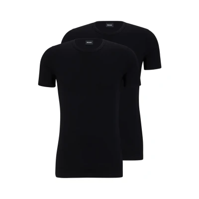 Image de BOSS Modern 2 PACK Caraco, Homme, Taille: Small, Black