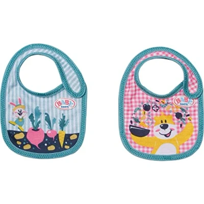 Image de BABY born 830840 Bib 43cm Set of 1 for Toddlers 3 Years &amp; Up Easy Small Hands Assorted Designs