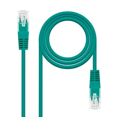 Image de NANOCABLE 10.20.0400 L30 GR CÂBLE RÉSEAU UTP CAT.6 AWG24 VERT 30 CM