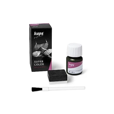 Image de KAPS Super Color Teinture pour Cuir Naturel Matières Synthétiques et Textiles 25 ml Plusieurs couleurs, Gris Lave 147