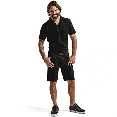 Image de Blaklader 14491845 Service Shorts Stretch, Noir, taille C46