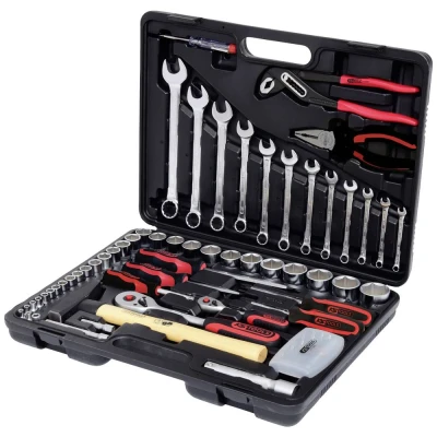 Image de KS TOOLS 911.0688 Coffret outillage à tête carrée 12,5 (1/2&quot;), 6,3 (1/4&quot;)mm (pouces)