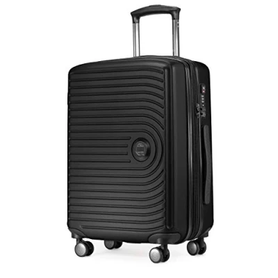Image de Hauptstadtkoffer Mitte Bagage à Main 55X40X23, TSA, 4 Roulettes, Valise de Voyage, Rigide, Main, Cabine, Noir