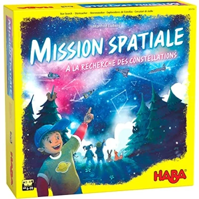 Image de Jeu de plateau HABA Mission Spatiale Fluorescent 2 joueurs ou plus A partir 6 ans