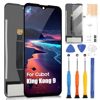 Image de ARSSLY Écran LCD pour Cubot King Kong 9 Affichage Kingkong D HPY F663343 Remplacement de l&#039;écran Tactile Digitazer Assemblée avec Outils (Noir)