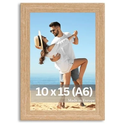 Image de Victor Cadre Photo Klee 10x15 cm (A6) en Beige Moderne simple Bois