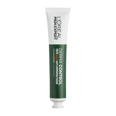 Image de L&#039;Oréal Men Expert Pâte S.O.S Anti Imperfections Soin Localisé Boutons et Masque Purifiant Enrichie en Niacinamide Acide Glycolique Derma Control 45 ml