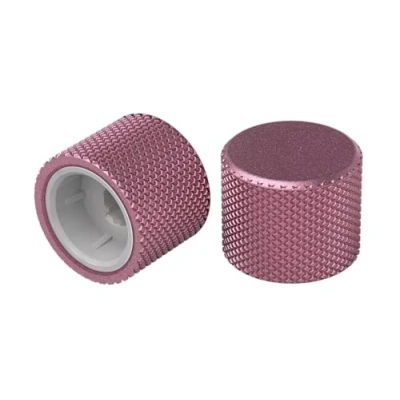 Image de Glorious Gaming Bouton Rotatif pour Le GMMK Pro et Les numpads GMMK, Look Toucher Haute qualité, Aluminium, Installation Facile, 9 Couleurs Prism Pink