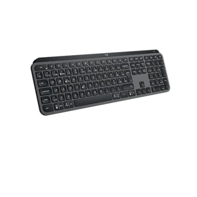 Image de Logitech MX Keys S Plus Graphite, Clavier Anglais QWERTY