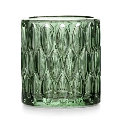 Image de AmeliaHome Photophore en Verre Vert Bouteille 9 x 9,5 cm
